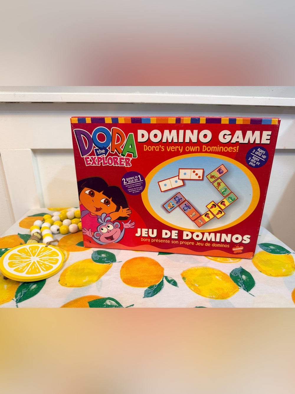 Dora The Explorer Y2K Vintage Domino Game